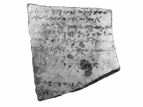ostracon ; fragment