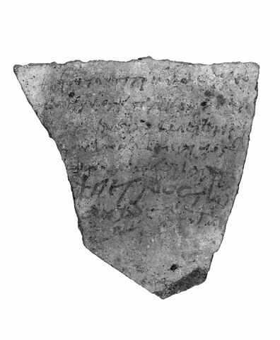 ostracon ; fragment
