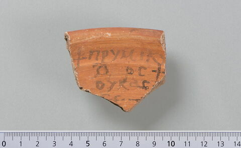 ostracon ; fragment