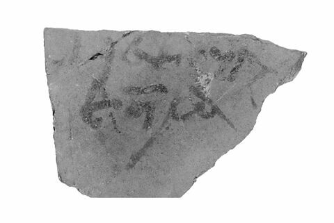 ostracon ; fragment, image 4/4