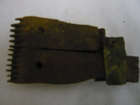 peigne à tisser ; fragment, image 2/3