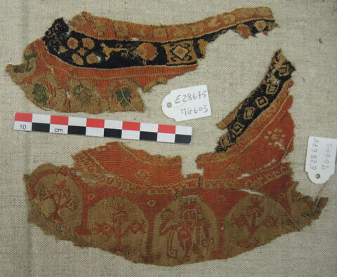 bande d'encolure ; deux fragments, image 2/2