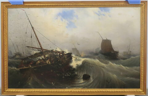 Pêche du hareng par les barques de Dieppe
