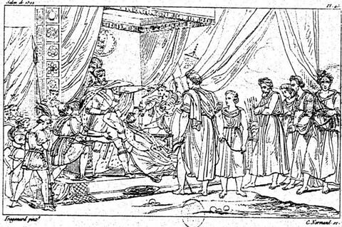 Les Citoyens de Calais dans la tente d'Édouard, roi d'Angleterre, image 2/3