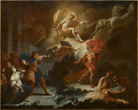Laomédon puni par Apollon et par Neptune