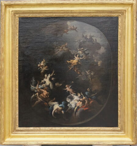 Allégorie du Temps (Le Triomphe de Jupiter sur son père Chronos ?)