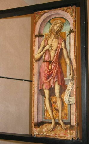 Saint Jean Baptiste. Au revers : L'Ange de l'Annonciation, image 2/4