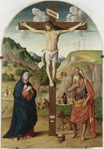 Le Calvaire avec saint Jérôme pénitent
