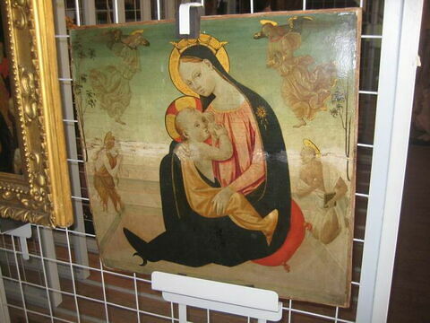 La Vierge d'Humilité entre sainte Madeleine, saint Jérôme et deux anges, image 2/3