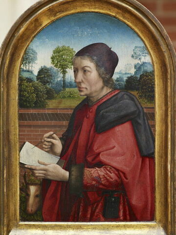 Saint Luc peignant la Vierge et l'Enfant Jésus (diptyque), image 2/3