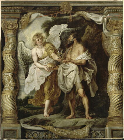 Le Prophète Élie dans le désert, image 4/4