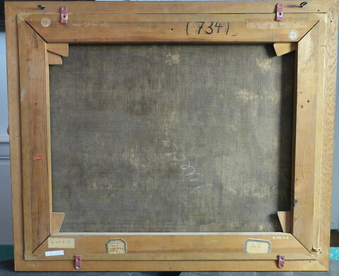 Octave se rendant chez Cléopâtre pour l'amener en captivité à Rome, la trouve sur son lit de mort, image 2/7