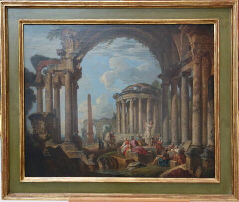 Prédication dans des ruines antiques, image 4/5