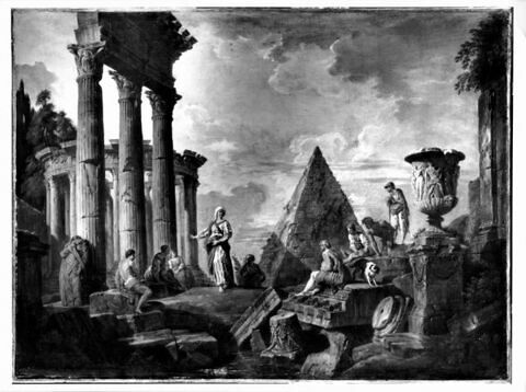 Une sibylle prêchant dans des ruines, image 6/6