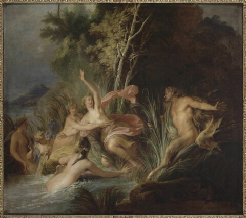 Pan et Syrinx ou Le Bain de Diane., image 8/9