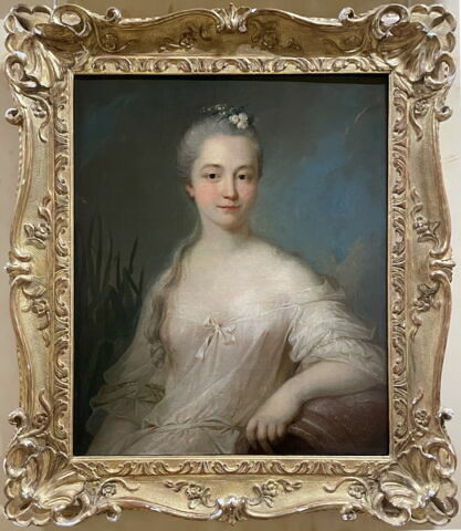 Portrait de Mme de Seyne en source