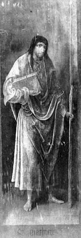 Saint Matthieu apôtre, Face externe d'un volet de retable, image 10/10