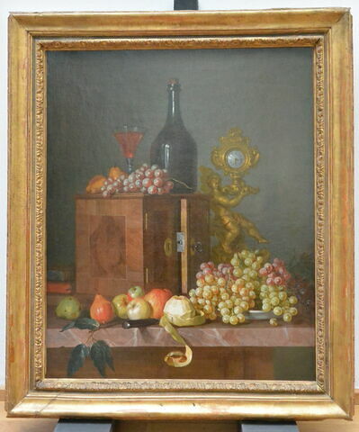 Nature morte au garde-manger et à la pendule, image 2/8