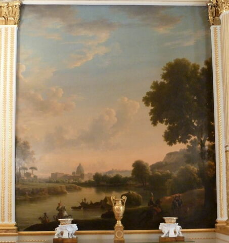 Vue de Rome, prise du Tibre, image 2/2