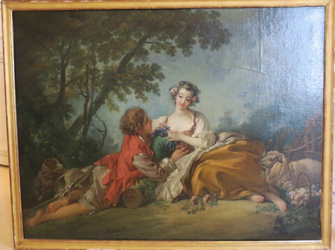 Sujet pastoral. La Musette, image 2/4