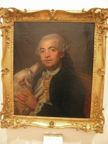 Portrait d'homme avec son chien, image 2/3