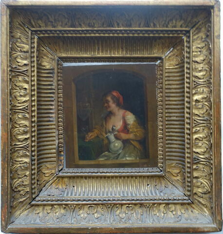 Femme à une fenêtre