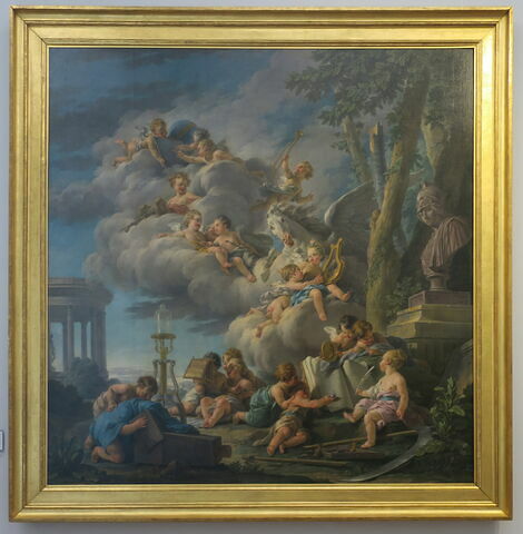 Les Génies des Sciences, de la Poésie, de l'Histoire, de la Physique et de l'Astronomie, image 2/3