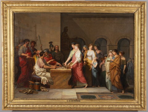 Générosité des dames romaines