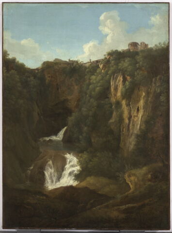 Le Temple de la Sibylle et les cascades de Tivoli