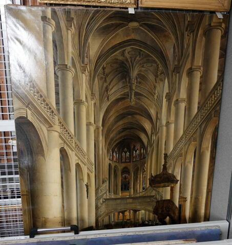 Intérieur de l'église Saint-Étienne-du-Mont