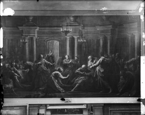 Jésus Christ lavant les pieds aux apôtres