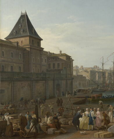 L'Intérieur du port de Marseille, vu du Pavillon de l'Horloge du Parc, image 2/8