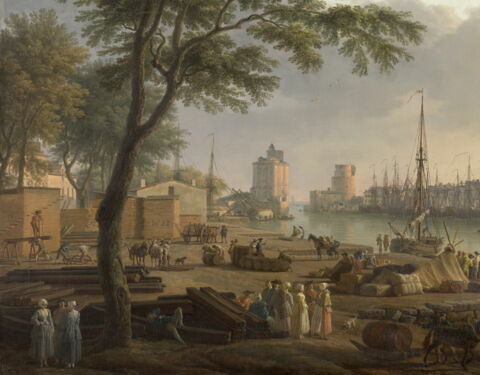 Vue du port de La Rochelle, prise de la petite Rive, image 2/4