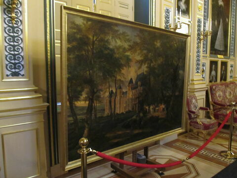 Les Guise tenant conseil dans le parc du château d'Eu, image 2/2