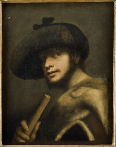 Portrait d'un flutiste