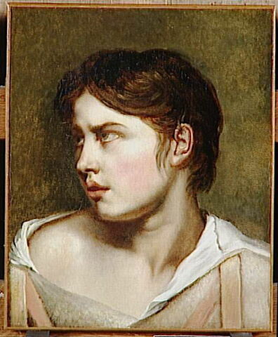 Tête d'étude de jeune homme, image 2/2
