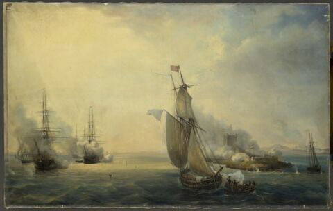 Prise du fort Santi-Petri, guerre d'Espagne, 21 septembre 1823