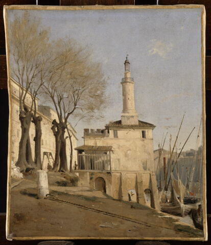 Vue près de Ripetta à Rome