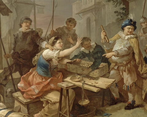 Sancho et la marchande de noisettes, image 3/5
