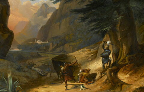 Courageuse défense de Louis VII dans les défilés de Laodicée, image 5/6