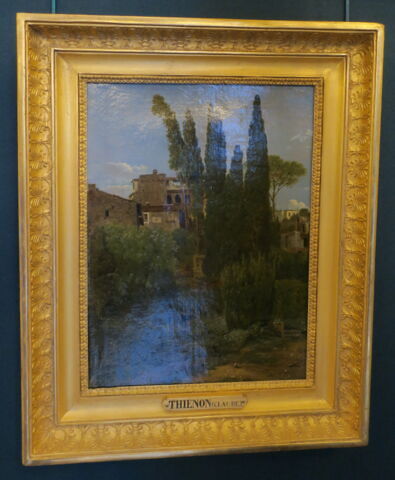 Paysage de la Villa d'Este à Tivoli en 1802. Étude d'après nature, image 3/4