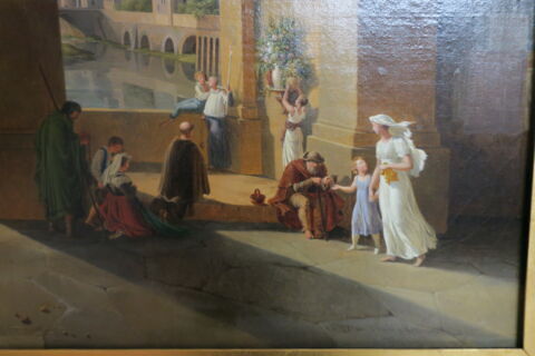 Vue prise à Florence, sur le vieux pont, image 2/6