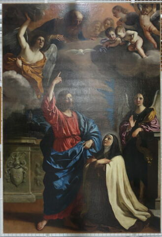 Le Christ apparaissant à sainte Thérèse