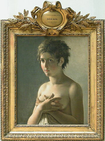 Jeune fille en buste., image 2/2
