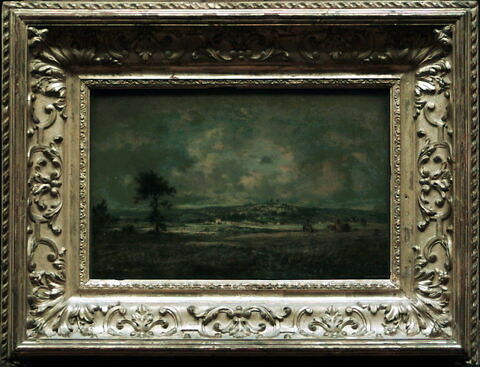 Vue de la plaine de Montmartre; effet d'orage, image 2/2
