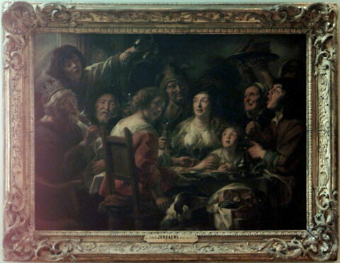 Le roi boit ou Repas de famille le jour de la fête des Rois, image 3/3