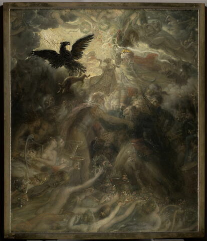 L'apothéose des héros français morts pour la patrie pendant la guerre de la Liberté, dit aussi Les ombres des héros français reçues par Ossian dans l'Elysée aérien