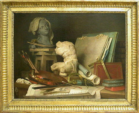Les attributs de la peinture, de la sculpture et de l'architecture, image 5/5