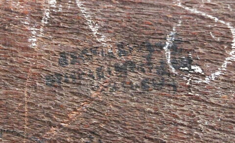 Gibier près d'un arbre et chasseur sonnant de la trompe, image 6/6