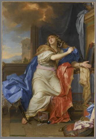 Sainte Madeleine renonçant aux vanités du monde, image 2/3